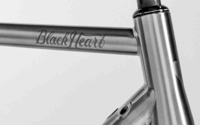 black heart bike company titanium gravel bike