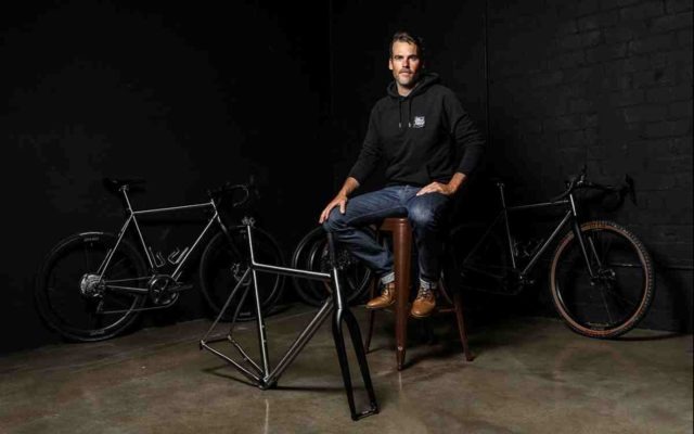 black heart bike company titanium gravel bike