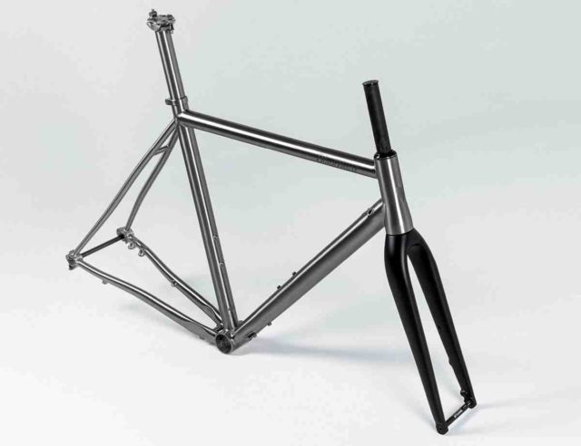 black heart bike company titanium gravel bike