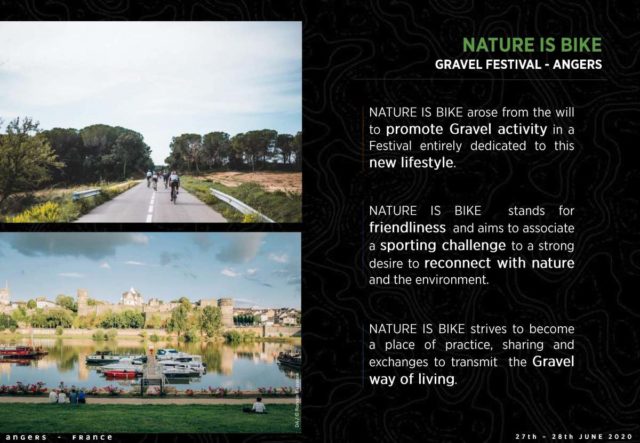 nature is bike gravel festival angers france