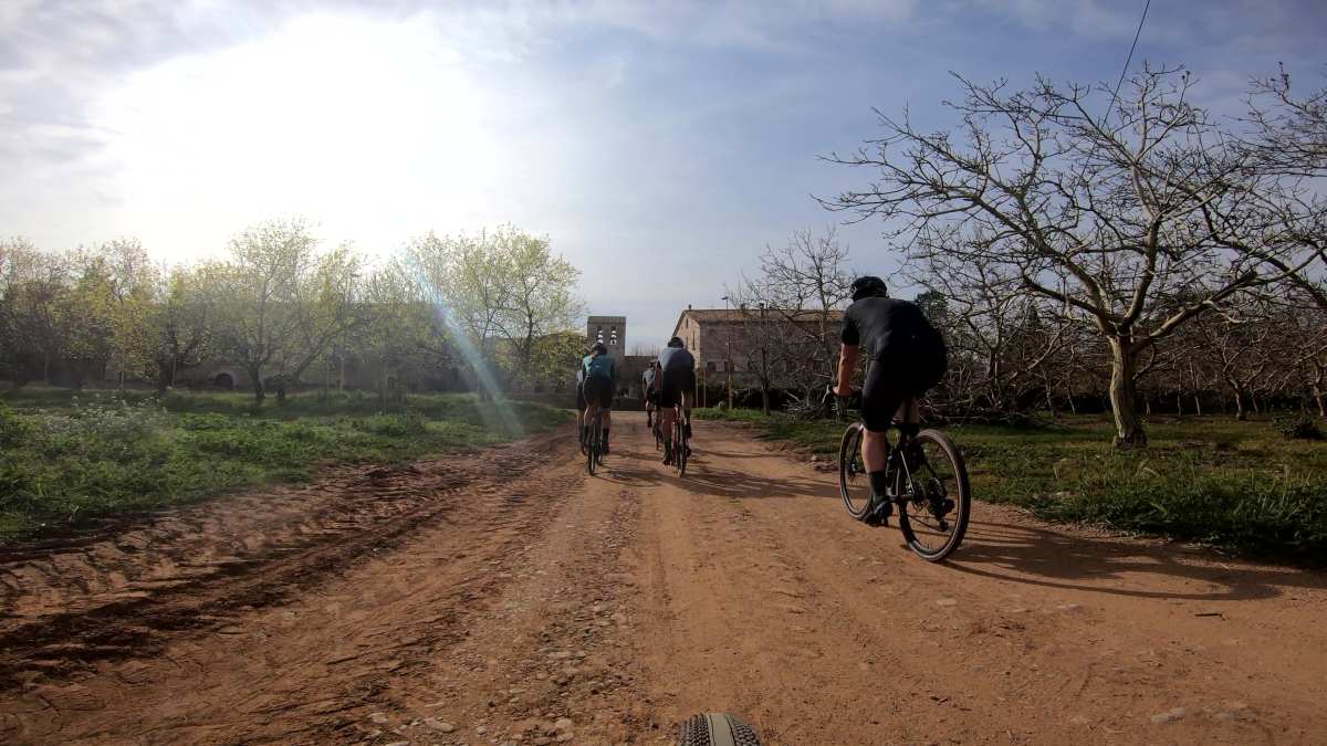 riding gravel bikes in girona spain