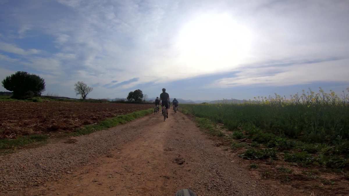 riding gravel bikes in girona spain