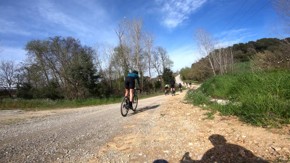 riding gravel bikes in girona spain