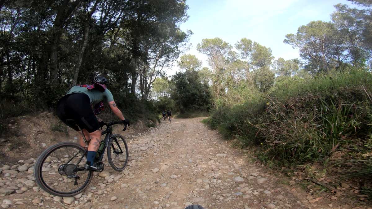 riding gravel bikes in girona spain