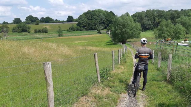 gravel cycling near the baltic sea