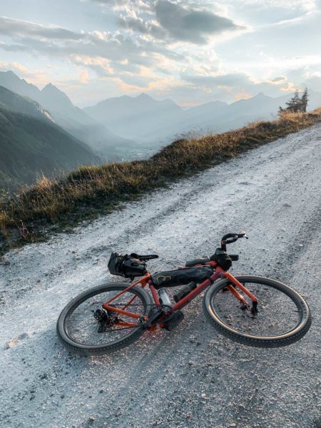 italian alps gravel cycling