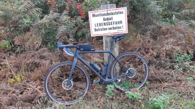 gravel cycling on the island of usedom