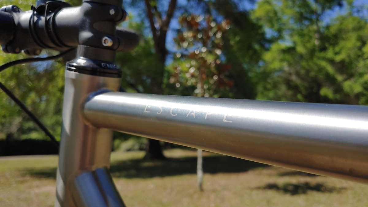 enigma escape titanium gravel bike review