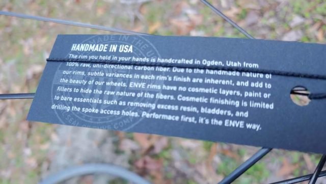 ENVE ag25 foundation gravel wheelset review