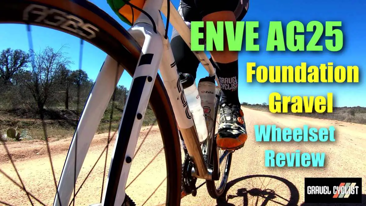 ENVE ag25 foundation gravel wheelset review