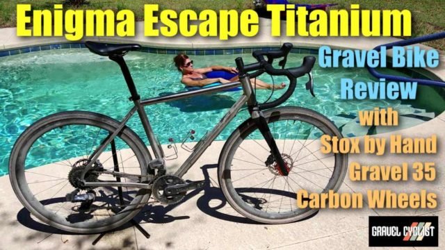 enigma escape titanium gravel bike review