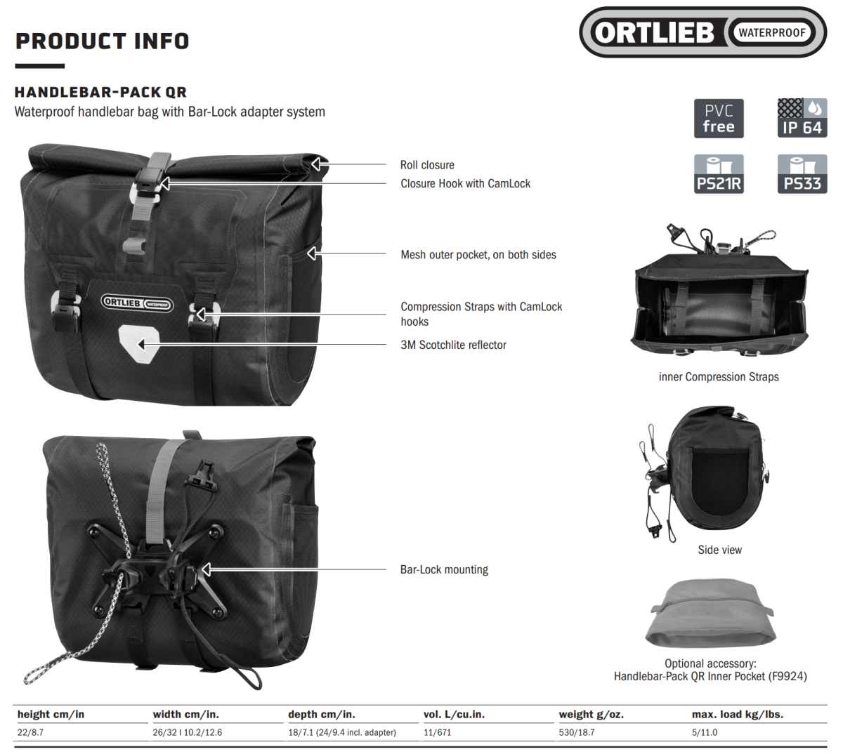 "The Perfect Handlebar Bag" Meet the Ortlieb HandlebarPack QR