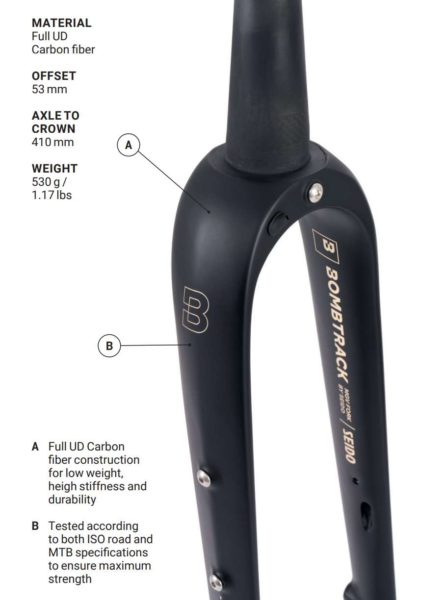 seido components mgv fork