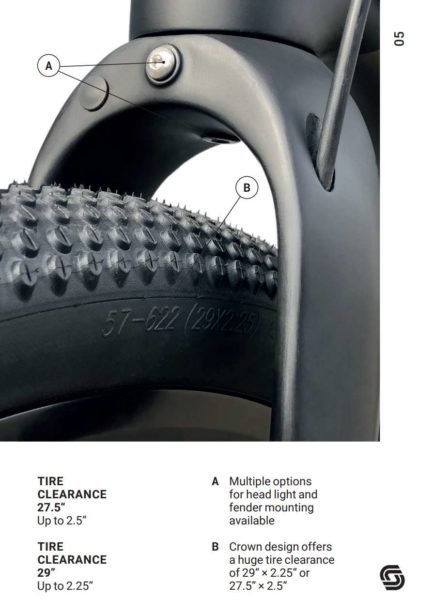 seido components mgv fork