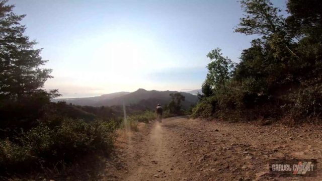 riding a gravel bike on mount tamalpais