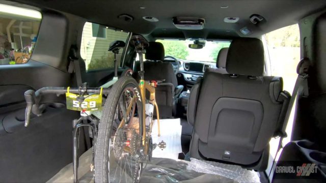 chrysler pacifica hybrid minivan for cyclists