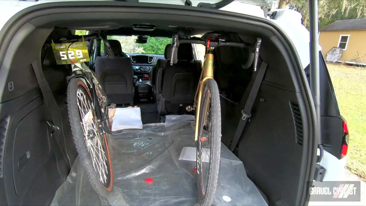 chrysler pacifica hybrid minivan for cyclists