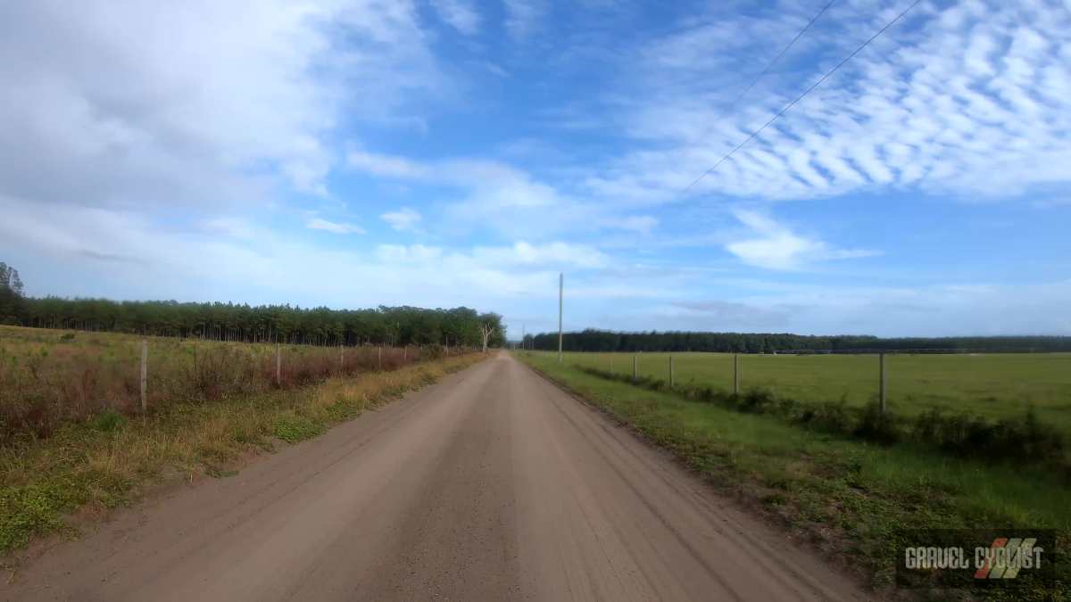 gravel cycling with no map and no plan