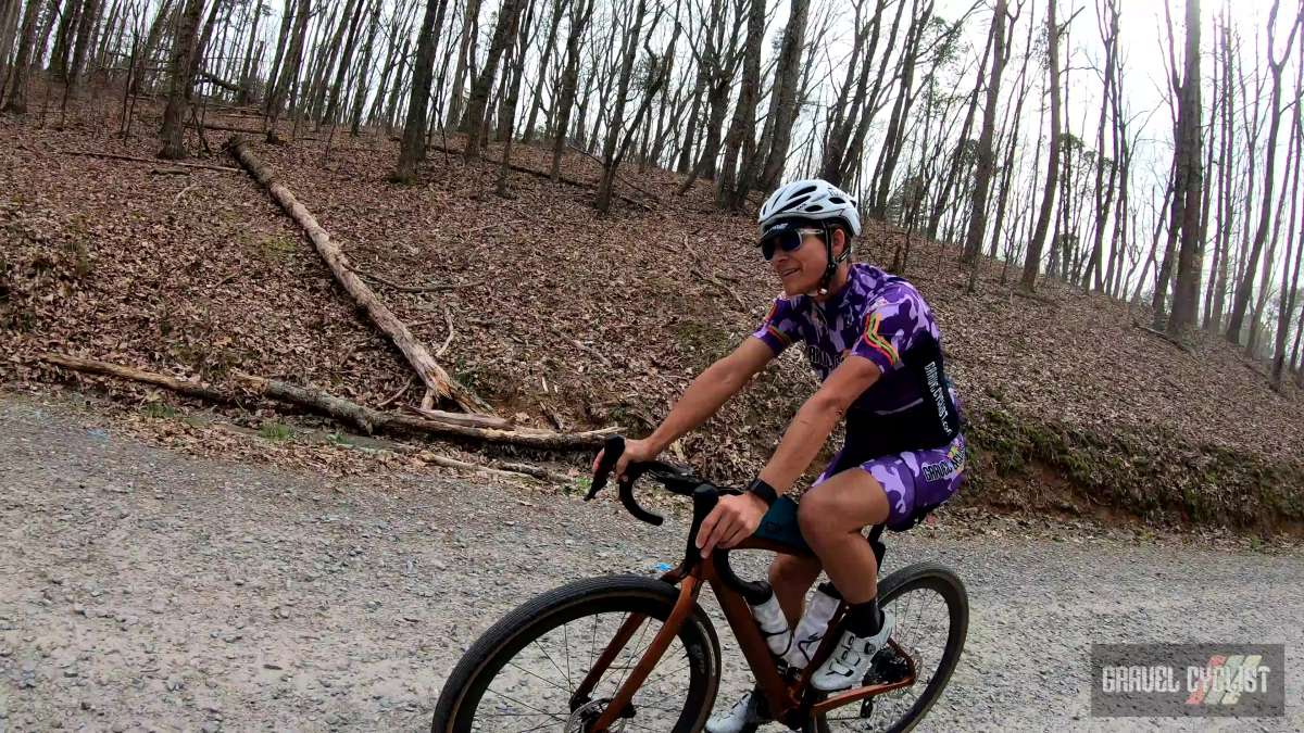 cycling climbing and descending for the first time