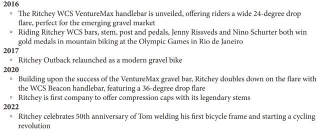 ritchey design 50th anniversary
