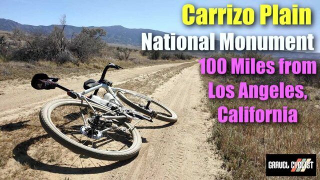 cycling in the carrizo plain national monument
