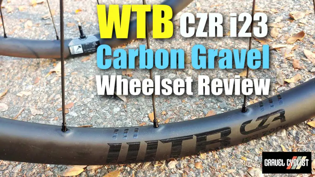wtb czr i23 carbon gravel wheelset review