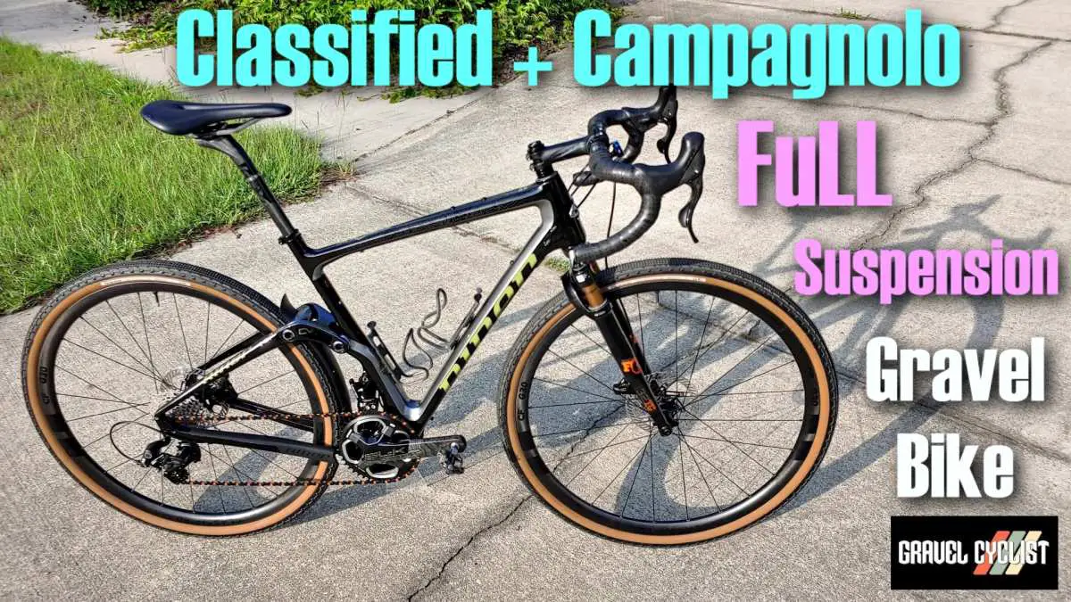 CLASSIFIED + CAMPAGNOLO FULL SUSPENSION Gravel Bike: Crazy Fun