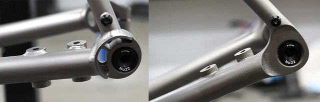 no. 22 bicycles sintered titanium dropouts review