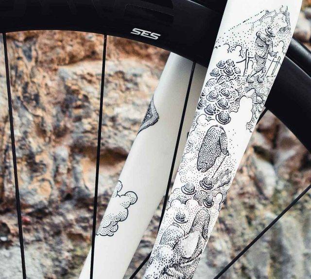 festka Franz Kafka-themed bicycle