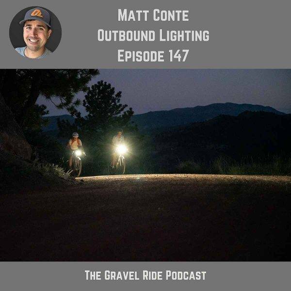 gravel ride podcast outbound lighting