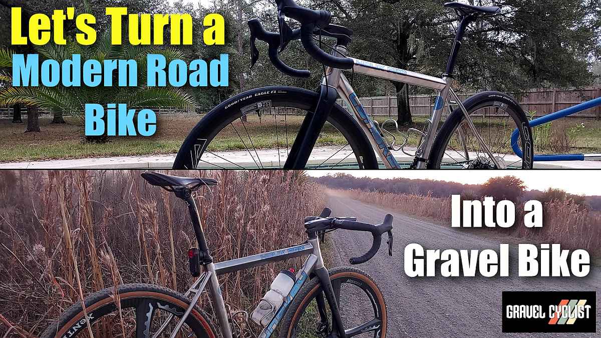 convert road bike to gravel bike