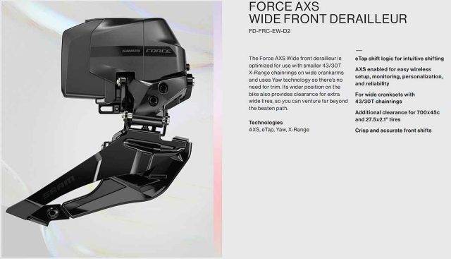 2023 sram force axs updates