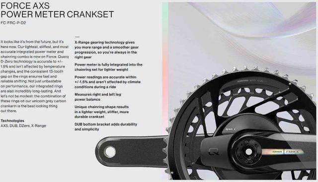 2023 sram force axs updates
