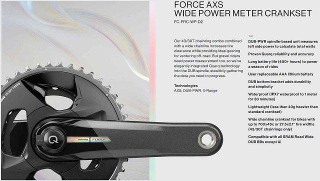 2023 sram force axs updates