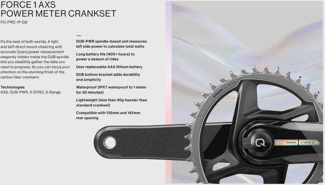 2023 sram force axs updates