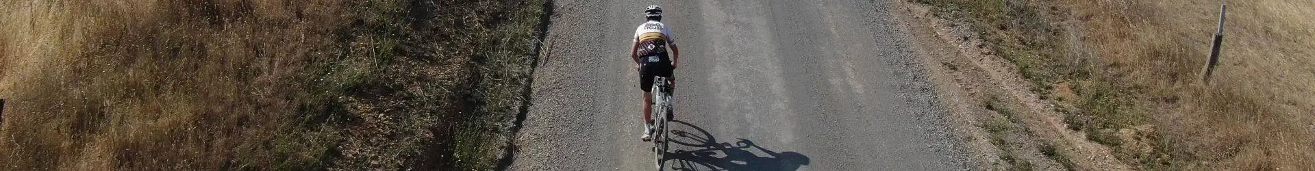 gravel cyclist