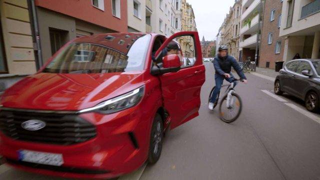 Ford Transit Custom dooring accidents