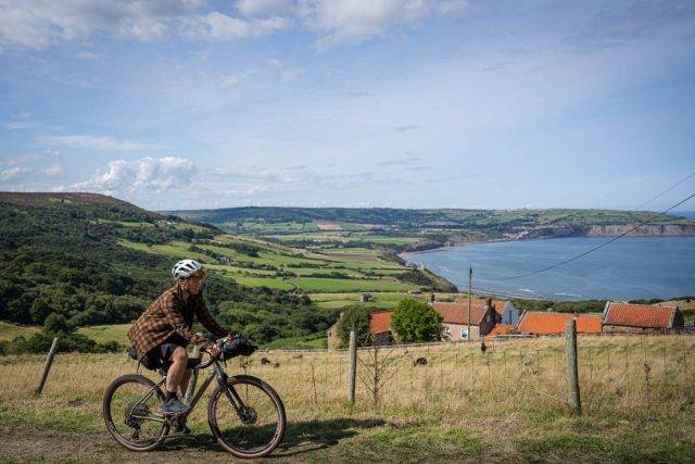 bikepacking on the yorkshire coast