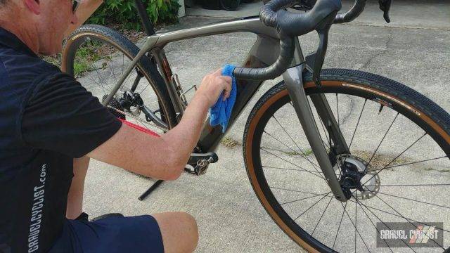 ceramic coating a bicycle