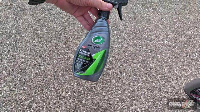 ceramic coating a bicycle