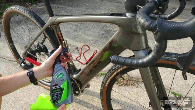ceramic coating a bicycle