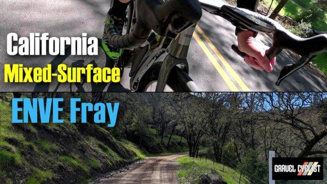 mixed surface ride on the enve fray