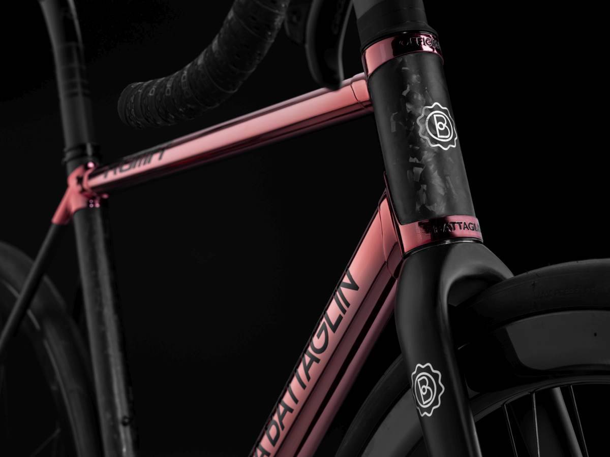 Officina Battaglin Introduces the ROMA 2024 Handmade Lugged Steel Reimagined for Lightness Gravel Cyclist