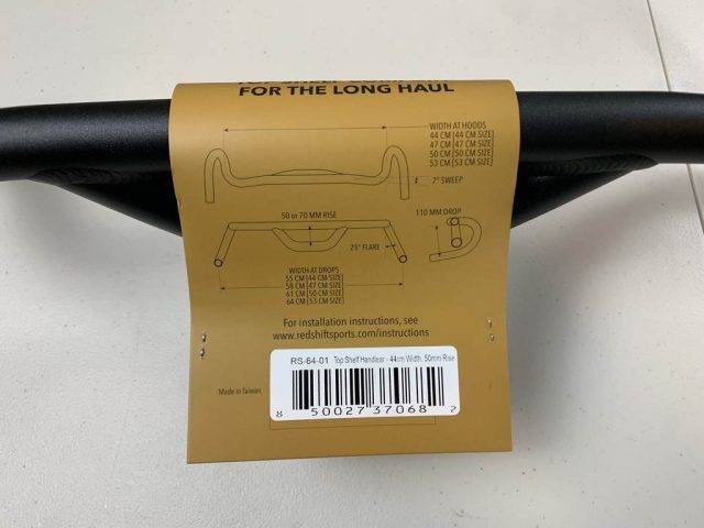 redshift sports top shelf handlebar review