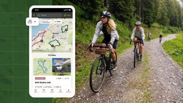 komoot gravel routes