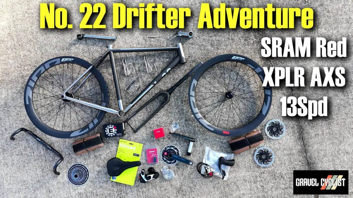 No. 22 Drifter Adventure with Red XPLR AXS & Zipp 303 XPLR SW