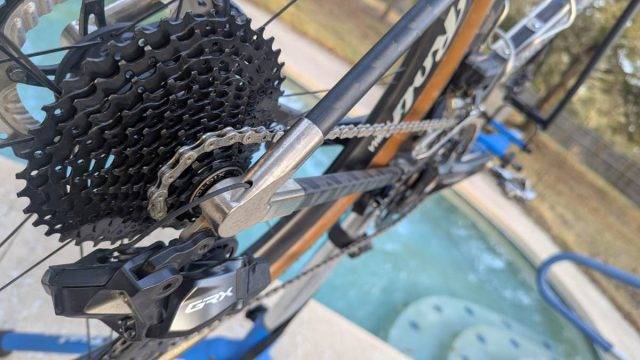 shimano grx di2 12-speed shifting big gears