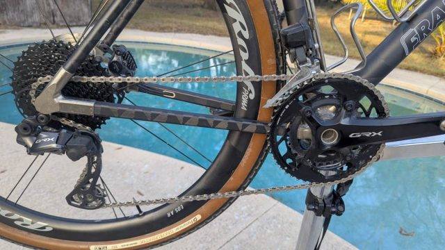 shimano grx di2 12-speed shifting big gears