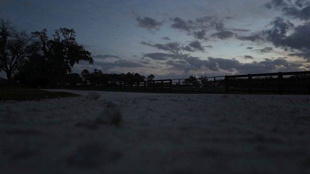 love riding gravel at night