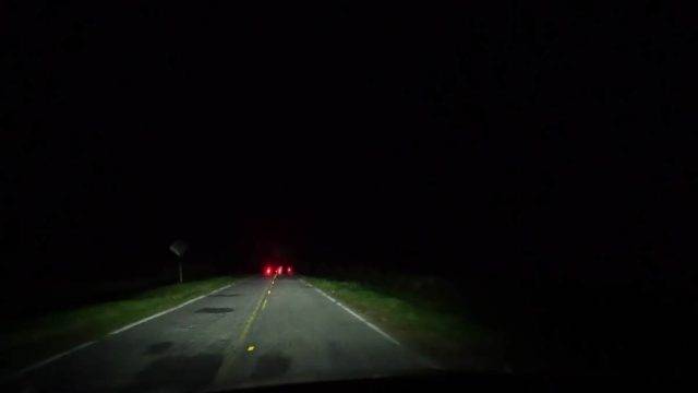 love riding gravel at night